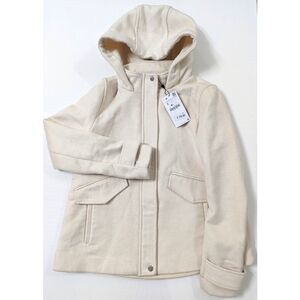 Zara Hooded Coat Size S